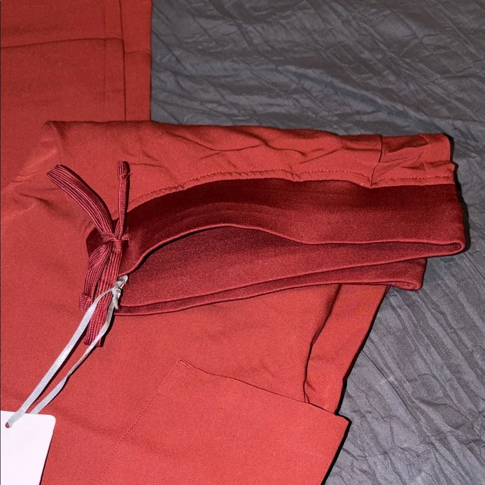 Mandala Men’s Cargo Pants in Rust Red